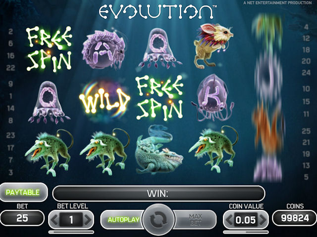 Evolution™, 5 tárcsás játékgépek